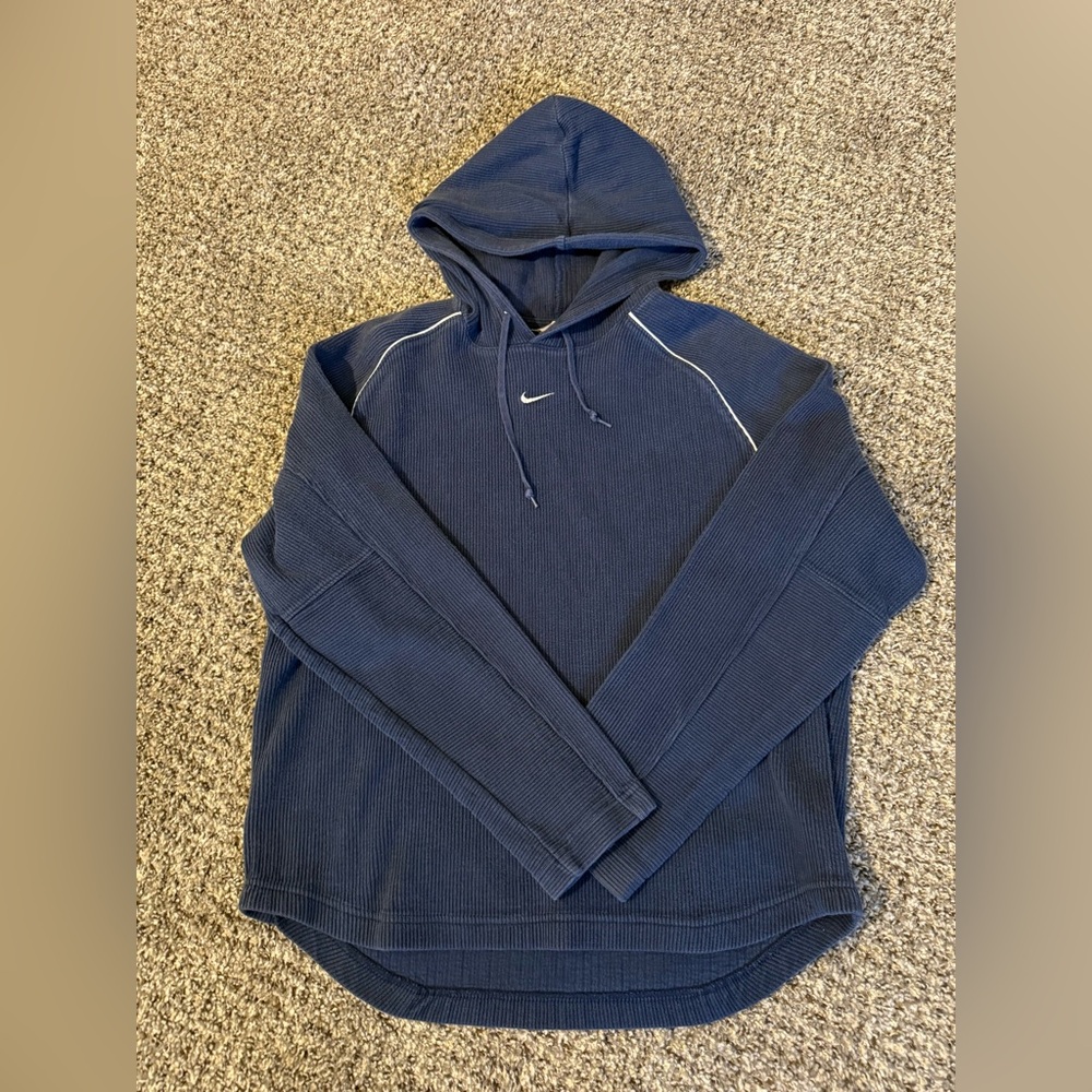 Vintage Nike Blue Hoodie